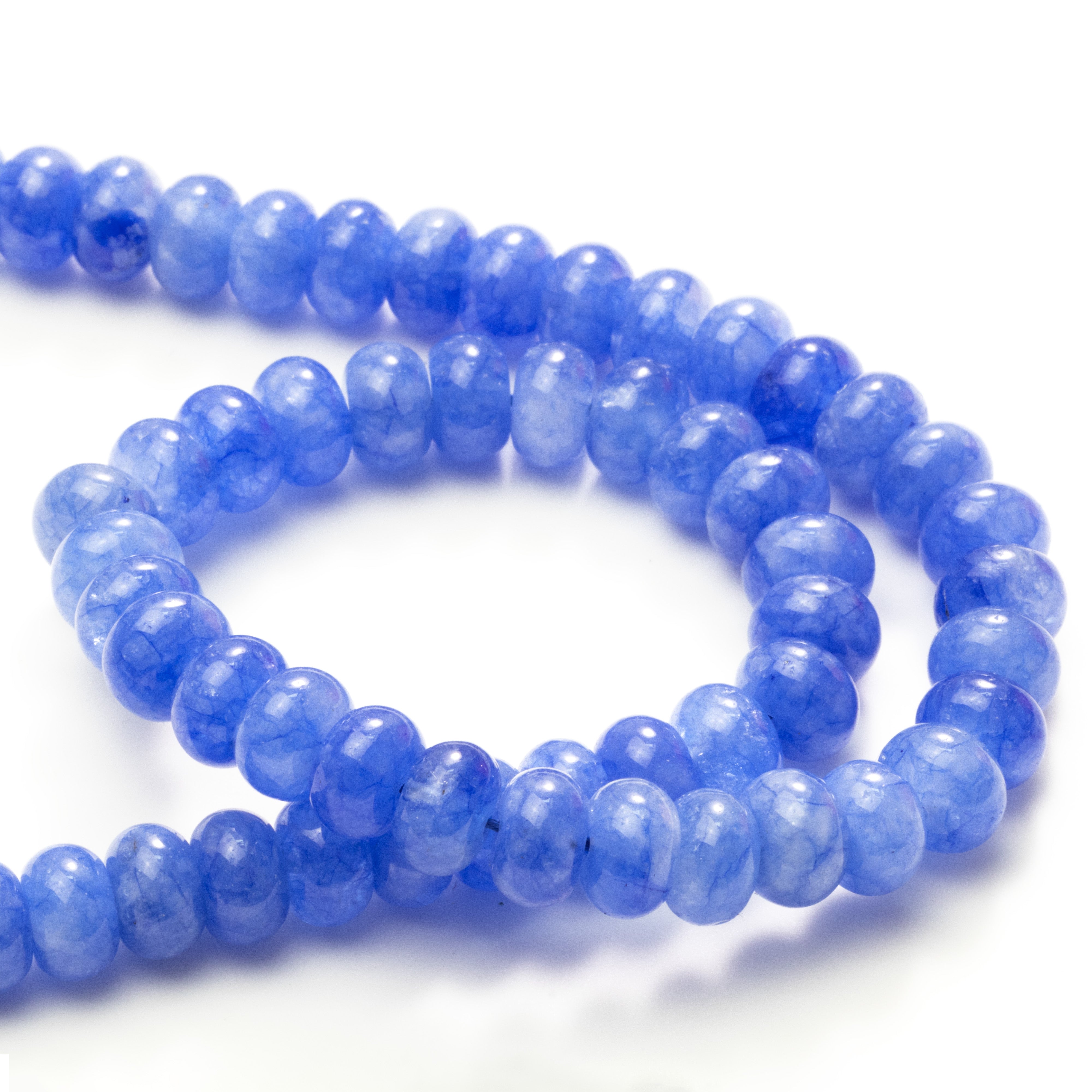 Jade Rondelle Beads