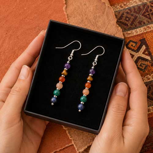 Example jewellery made with the Bohemian Jewellery Business Starter Kit