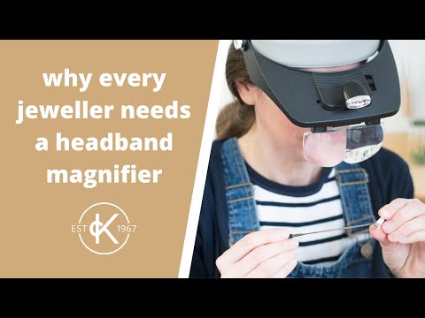 Why Every Jeweller Needs A Headband Magnifier | Kernowcraft