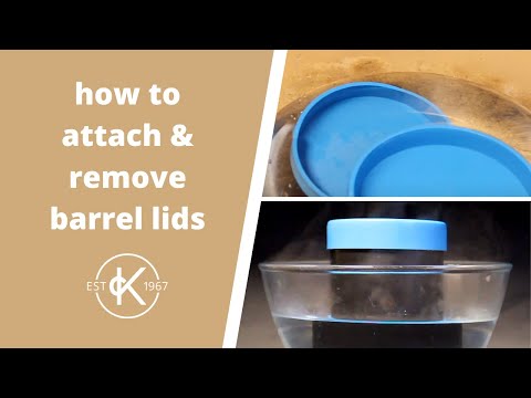 How To Attach & Remove Barrel Lids For Barrelling/Tumbling Machines