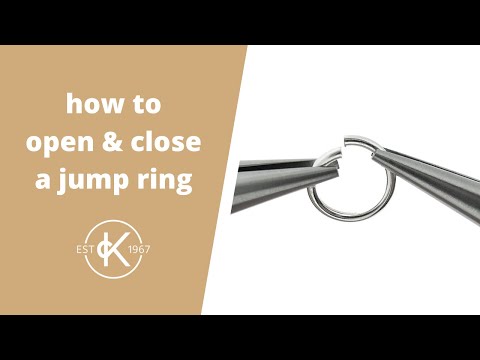 How To Open & Close A Jump Ring | Kernowcraft