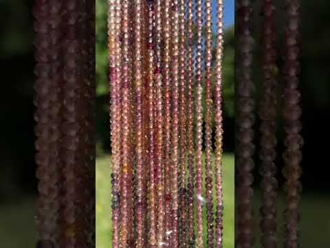 Just in: Spinel Micro Faceted Beads ✨