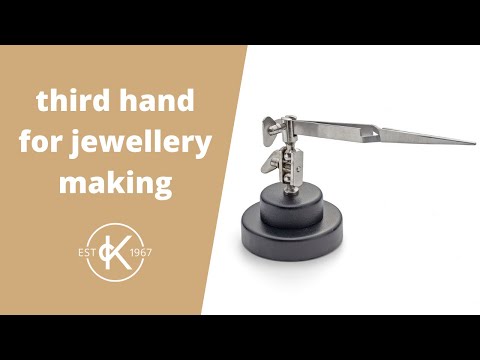 Using A Third Hand For Jewellery Making | Kernowcraft